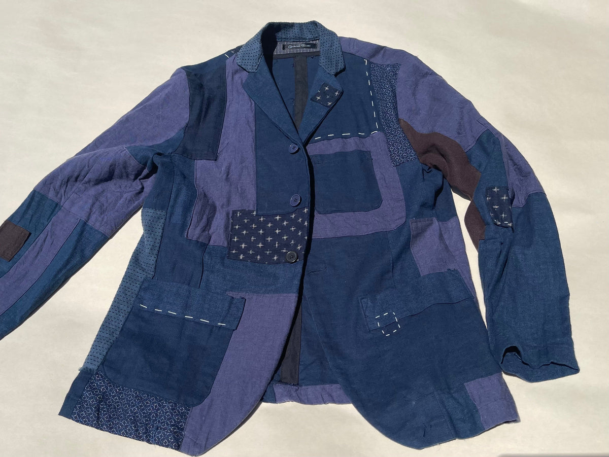 Jacket/ Japanese sashiko stitching