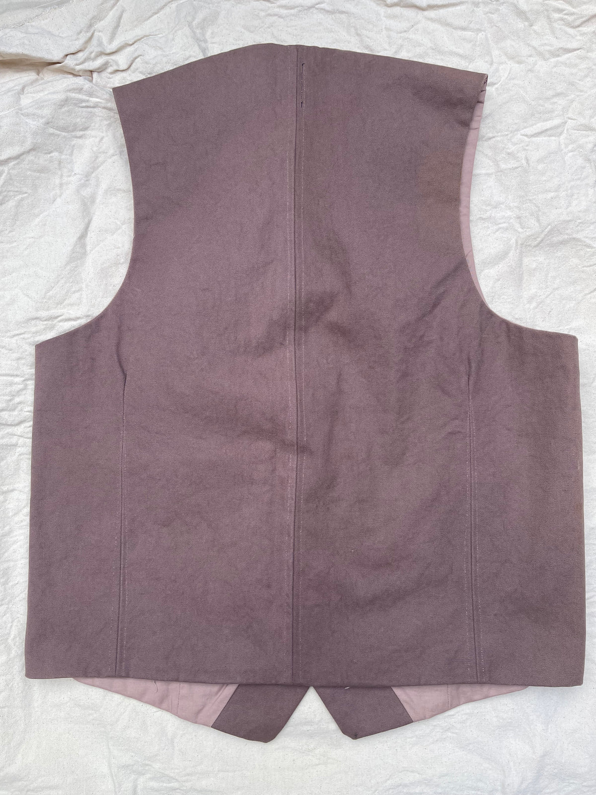 Vest ~ rose/desert painted flowered print